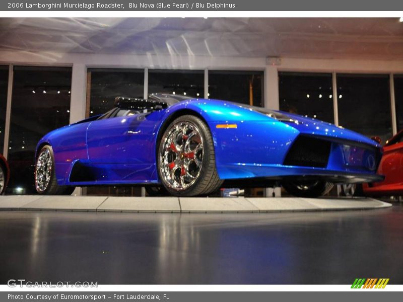 Blu Nova (Blue Pearl) / Blu Delphinus 2006 Lamborghini Murcielago Roadster