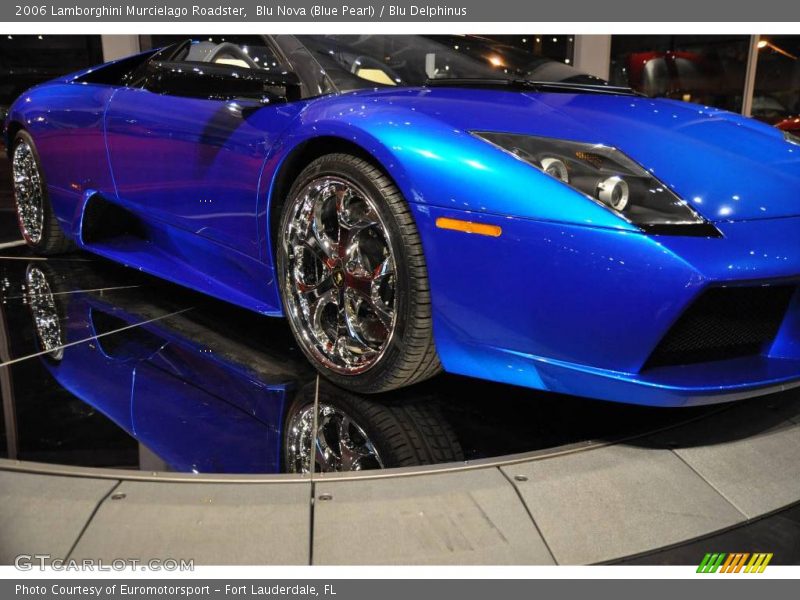 Blu Nova (Blue Pearl) / Blu Delphinus 2006 Lamborghini Murcielago Roadster