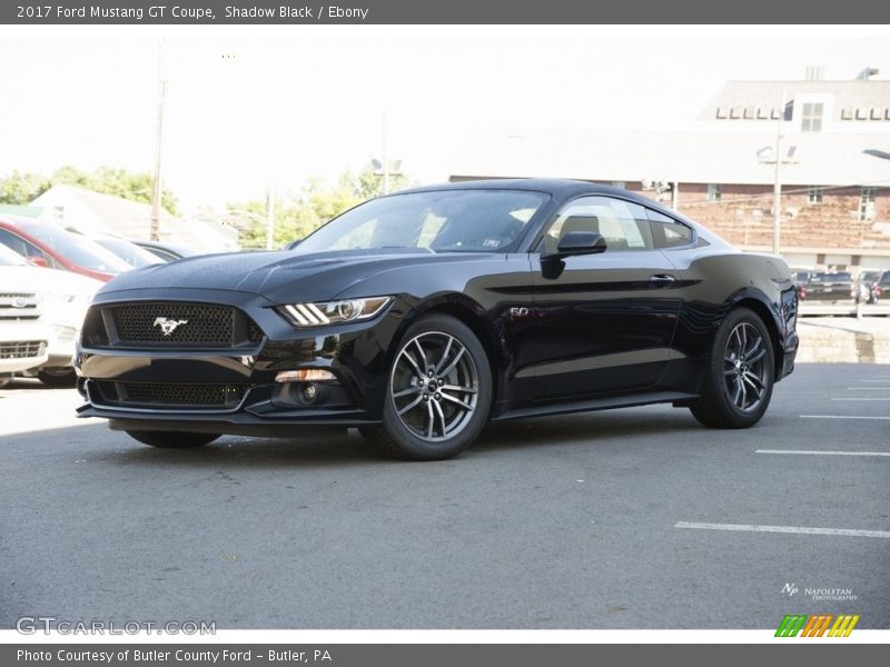 Shadow Black / Ebony 2017 Ford Mustang GT Coupe
