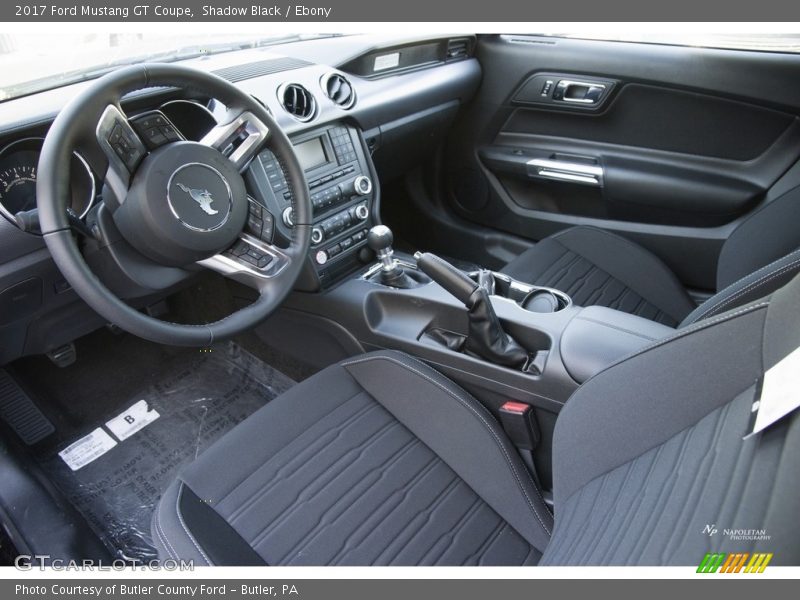 Shadow Black / Ebony 2017 Ford Mustang GT Coupe
