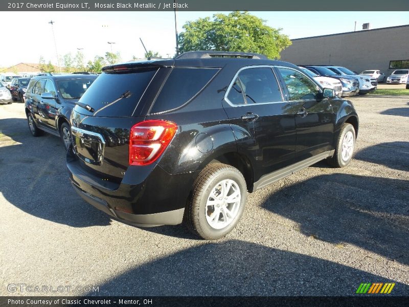 Mosaic Black Metallic / Jet Black 2017 Chevrolet Equinox LT