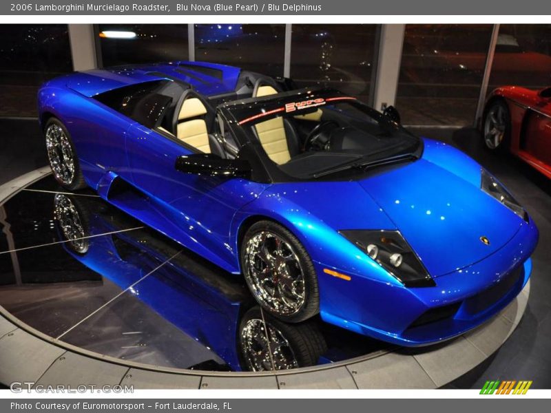 Blu Nova (Blue Pearl) / Blu Delphinus 2006 Lamborghini Murcielago Roadster