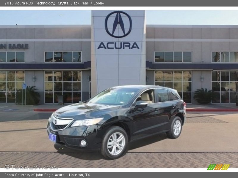Crystal Black Pearl / Ebony 2015 Acura RDX Technology