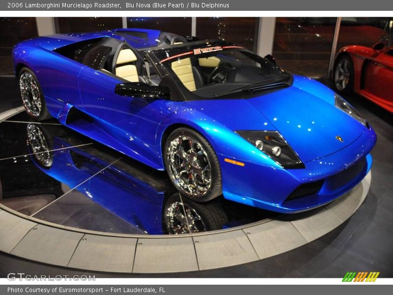 Blu Nova (Blue Pearl) / Blu Delphinus 2006 Lamborghini Murcielago Roadster