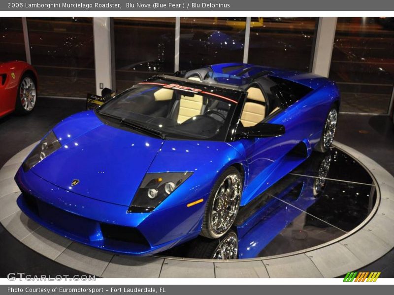 Blu Nova (Blue Pearl) / Blu Delphinus 2006 Lamborghini Murcielago Roadster