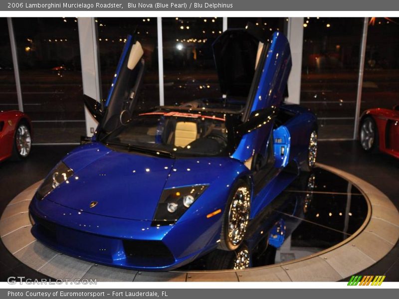 Blu Nova (Blue Pearl) / Blu Delphinus 2006 Lamborghini Murcielago Roadster