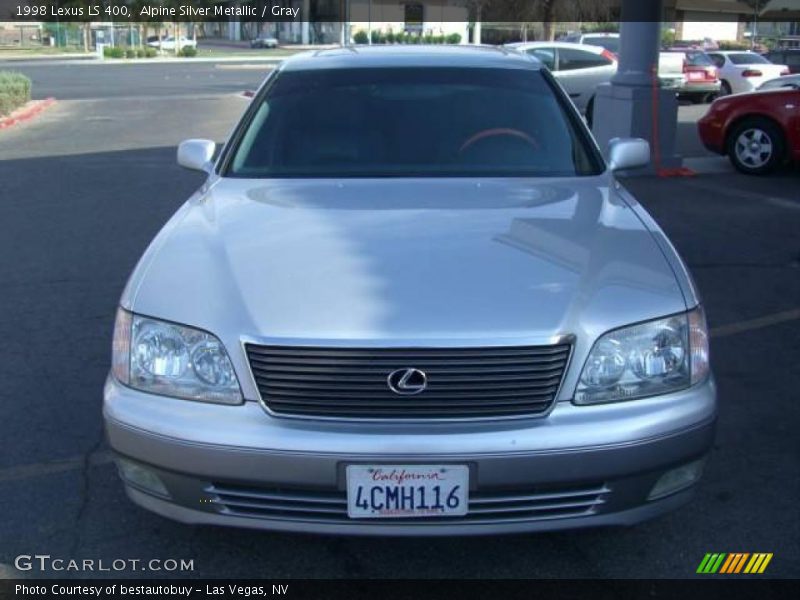 Alpine Silver Metallic / Gray 1998 Lexus LS 400