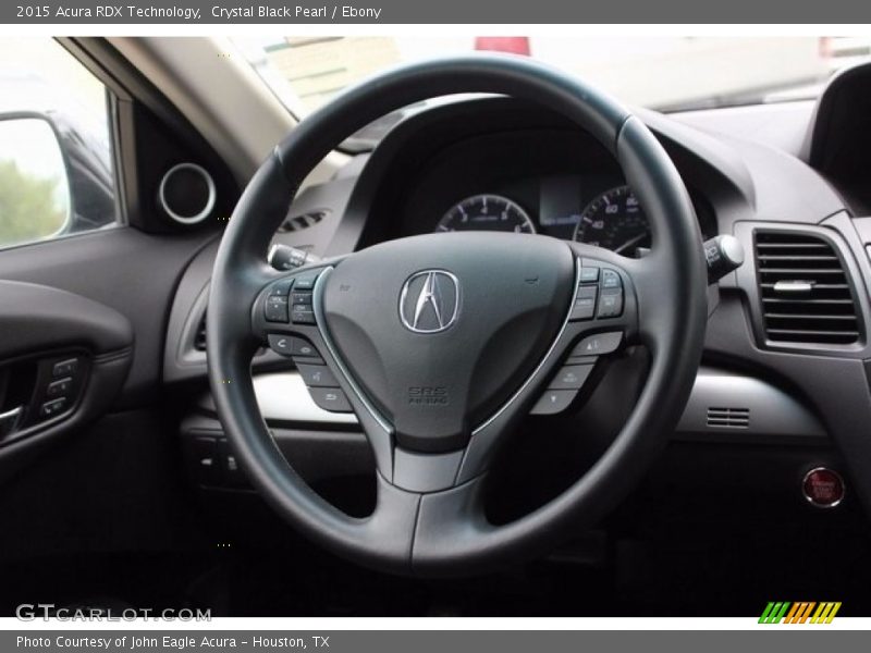Crystal Black Pearl / Ebony 2015 Acura RDX Technology