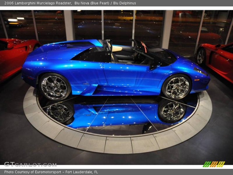 Blu Nova (Blue Pearl) / Blu Delphinus 2006 Lamborghini Murcielago Roadster