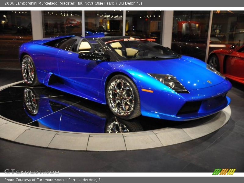Blu Nova (Blue Pearl) / Blu Delphinus 2006 Lamborghini Murcielago Roadster