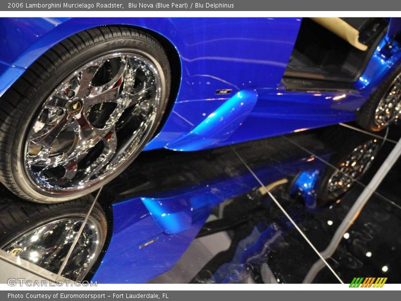 Blu Nova (Blue Pearl) / Blu Delphinus 2006 Lamborghini Murcielago Roadster