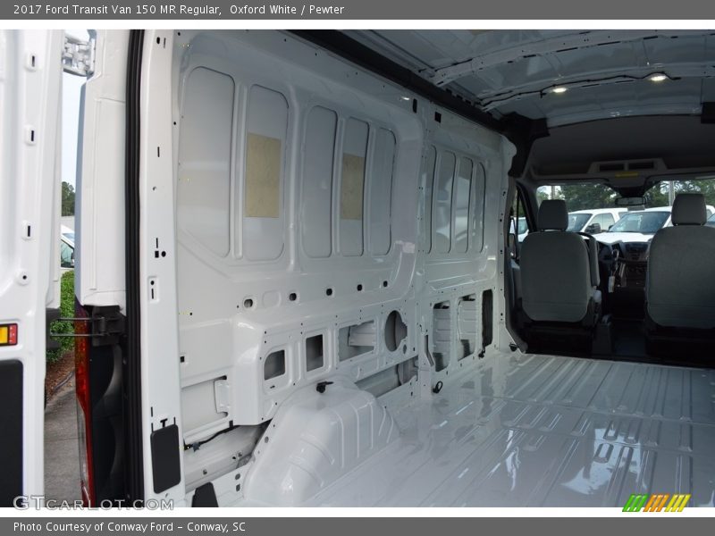 Oxford White / Pewter 2017 Ford Transit Van 150 MR Regular