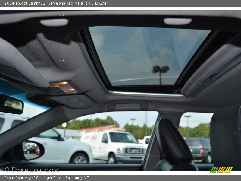 Barcelona Red Metallic / Black/Ash 2014 Toyota Camry SE