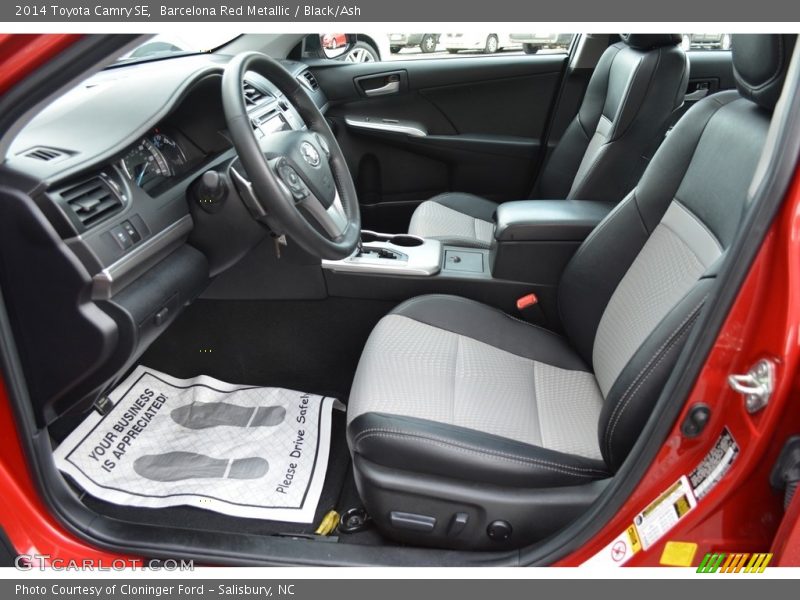 Barcelona Red Metallic / Black/Ash 2014 Toyota Camry SE