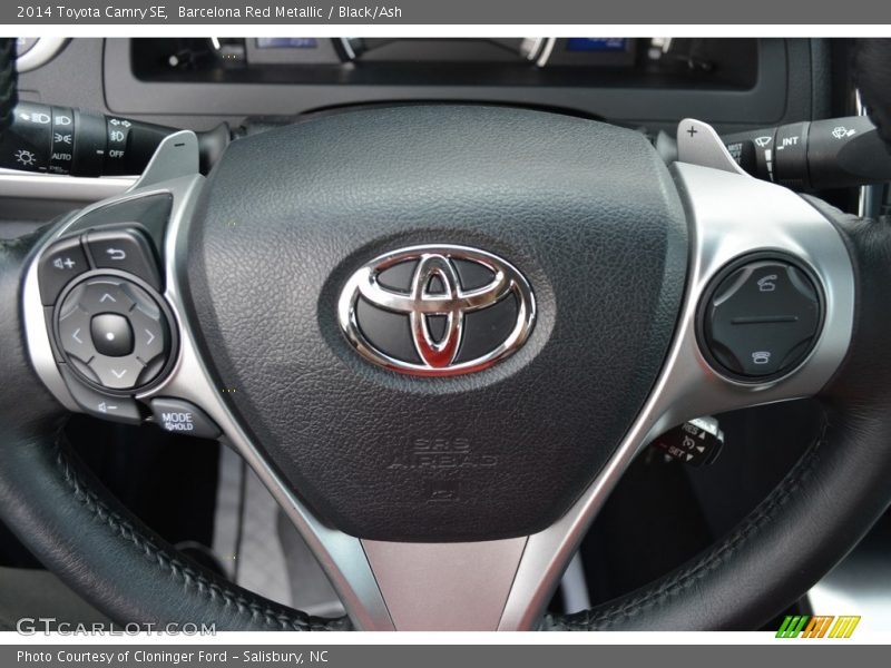 Barcelona Red Metallic / Black/Ash 2014 Toyota Camry SE