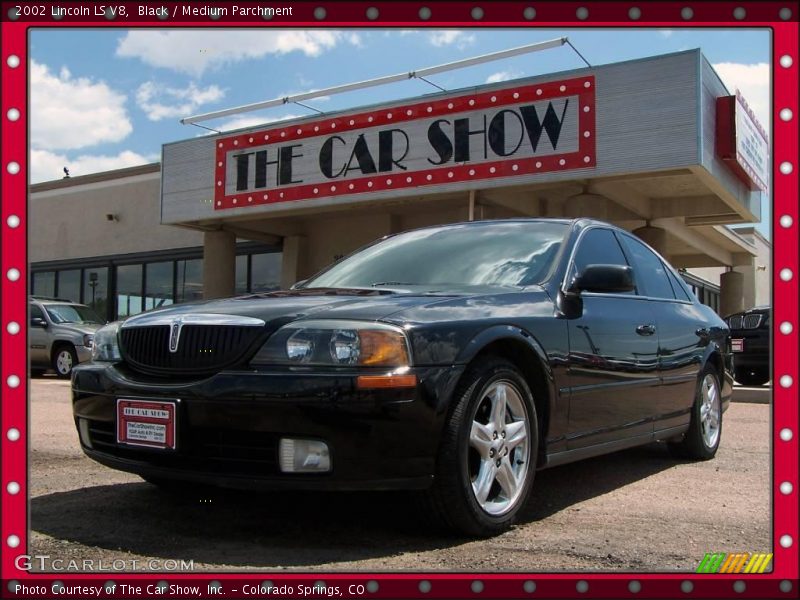 Black / Medium Parchment 2002 Lincoln LS V8