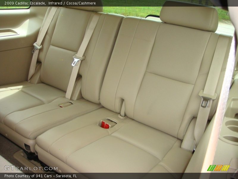Rear Seat of 2009 Escalade 