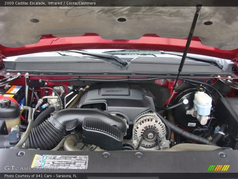  2009 Escalade  Engine - 6.2 Liter OHV 16-Valve VVT Flex-Fuel V8