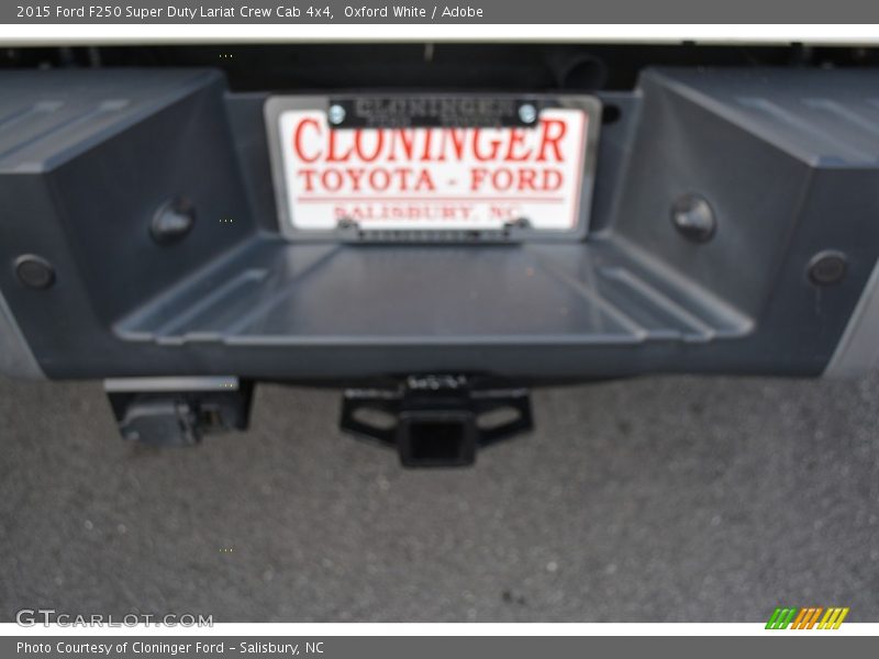 Oxford White / Adobe 2015 Ford F250 Super Duty Lariat Crew Cab 4x4