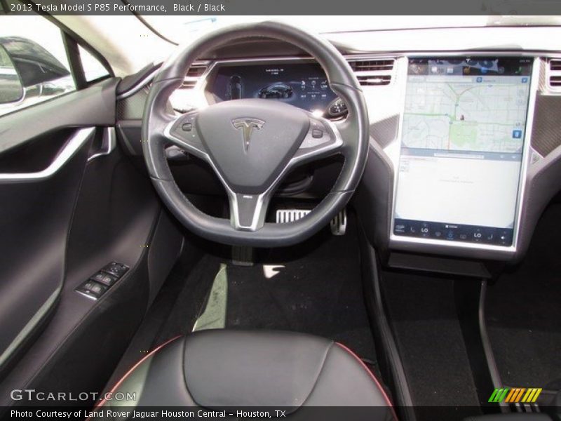 Dashboard of 2013 Model S P85 Performance