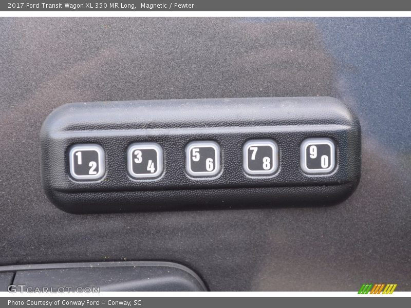 Magnetic / Pewter 2017 Ford Transit Wagon XL 350 MR Long