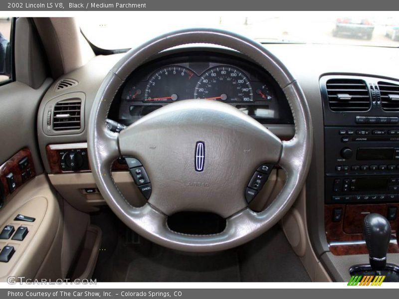 Black / Medium Parchment 2002 Lincoln LS V8