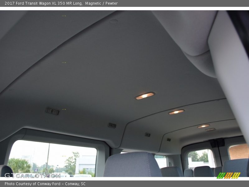 Rear Seat of 2017 Transit Wagon XL 350 MR Long