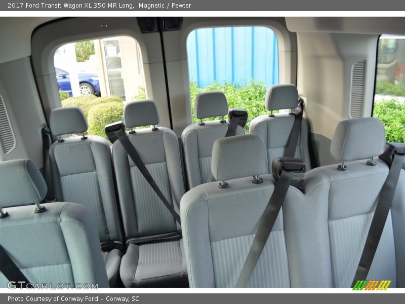 Rear Seat of 2017 Transit Wagon XL 350 MR Long