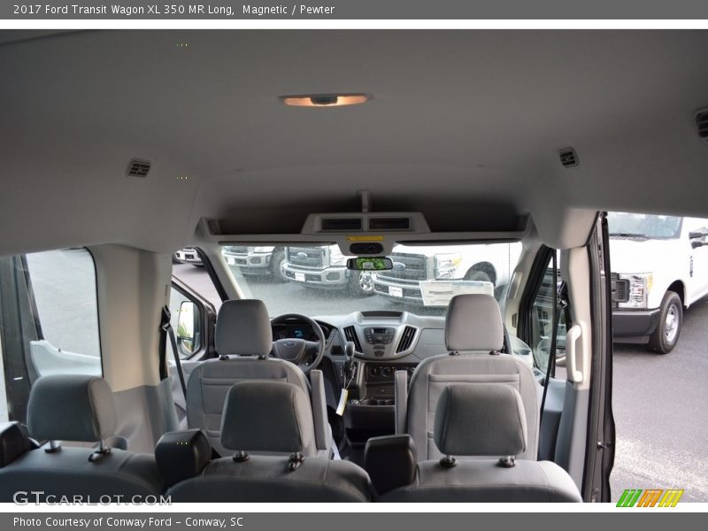 Magnetic / Pewter 2017 Ford Transit Wagon XL 350 MR Long