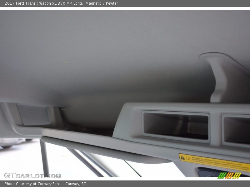 Magnetic / Pewter 2017 Ford Transit Wagon XL 350 MR Long