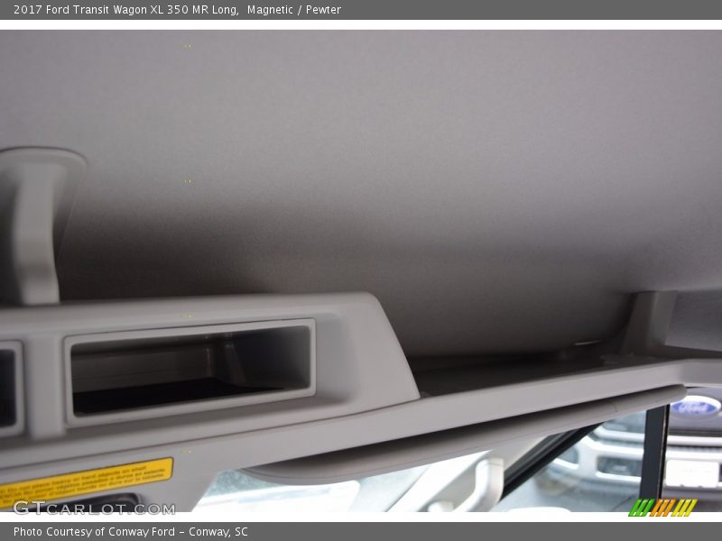 Magnetic / Pewter 2017 Ford Transit Wagon XL 350 MR Long