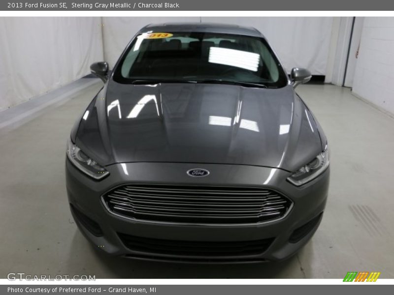 Sterling Gray Metallic / Charcoal Black 2013 Ford Fusion SE