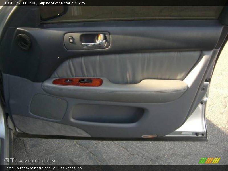 Alpine Silver Metallic / Gray 1998 Lexus LS 400