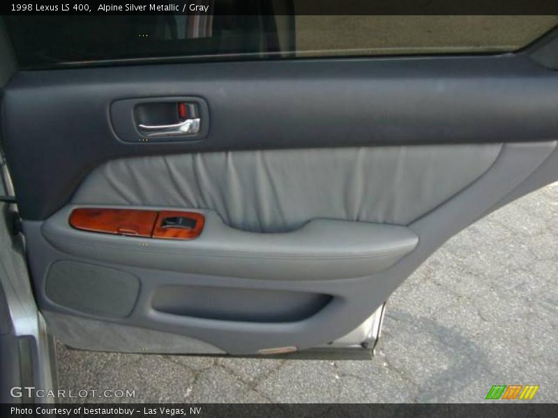 Alpine Silver Metallic / Gray 1998 Lexus LS 400