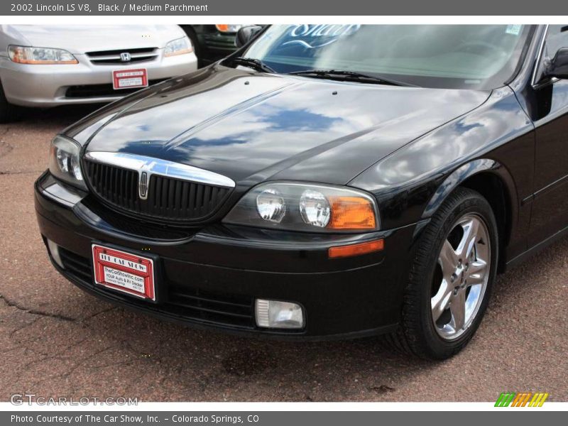 Black / Medium Parchment 2002 Lincoln LS V8