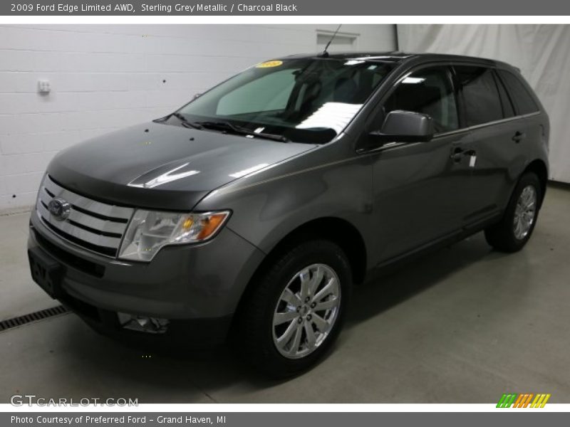 Sterling Grey Metallic / Charcoal Black 2009 Ford Edge Limited AWD
