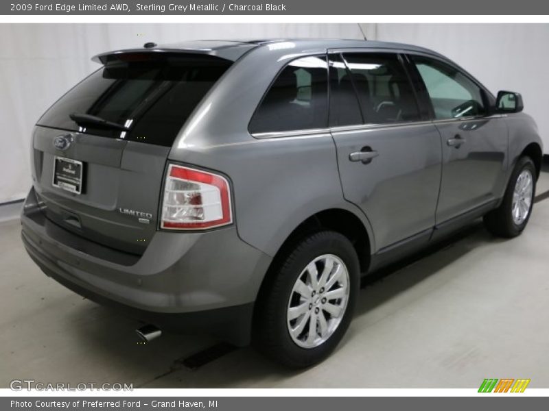 Sterling Grey Metallic / Charcoal Black 2009 Ford Edge Limited AWD