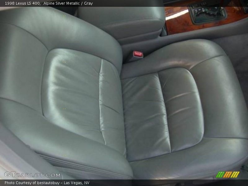 Alpine Silver Metallic / Gray 1998 Lexus LS 400
