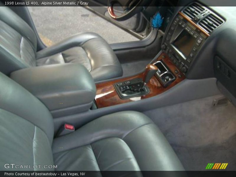 Alpine Silver Metallic / Gray 1998 Lexus LS 400