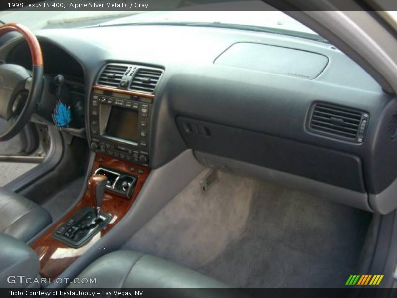 Alpine Silver Metallic / Gray 1998 Lexus LS 400