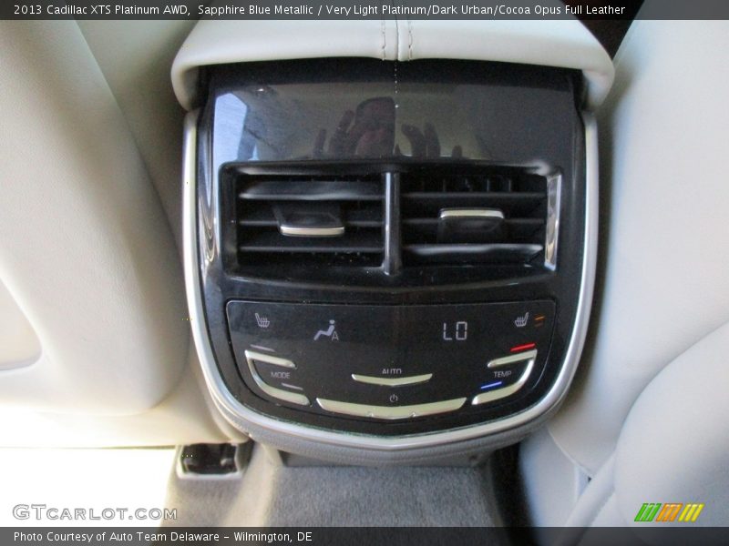Sapphire Blue Metallic / Very Light Platinum/Dark Urban/Cocoa Opus Full Leather 2013 Cadillac XTS Platinum AWD