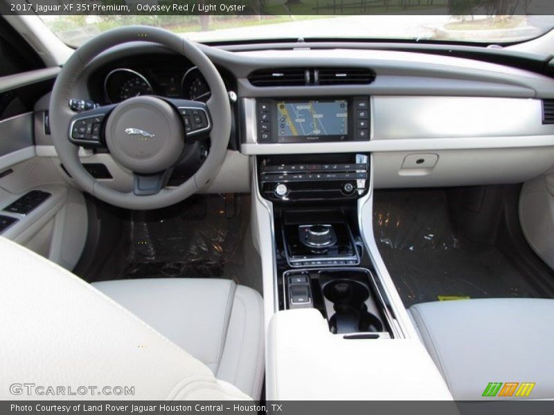 Dashboard of 2017 XF 35t Premium