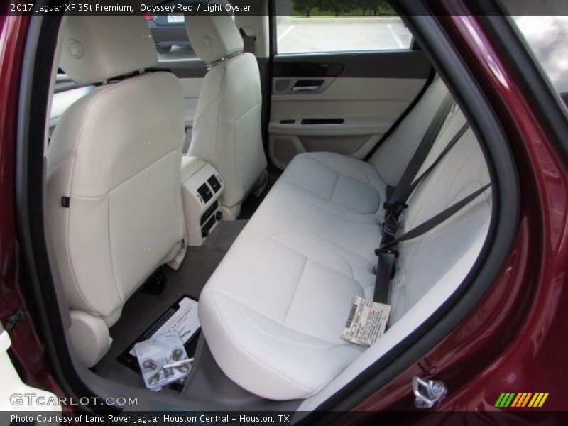 Rear Seat of 2017 XF 35t Premium