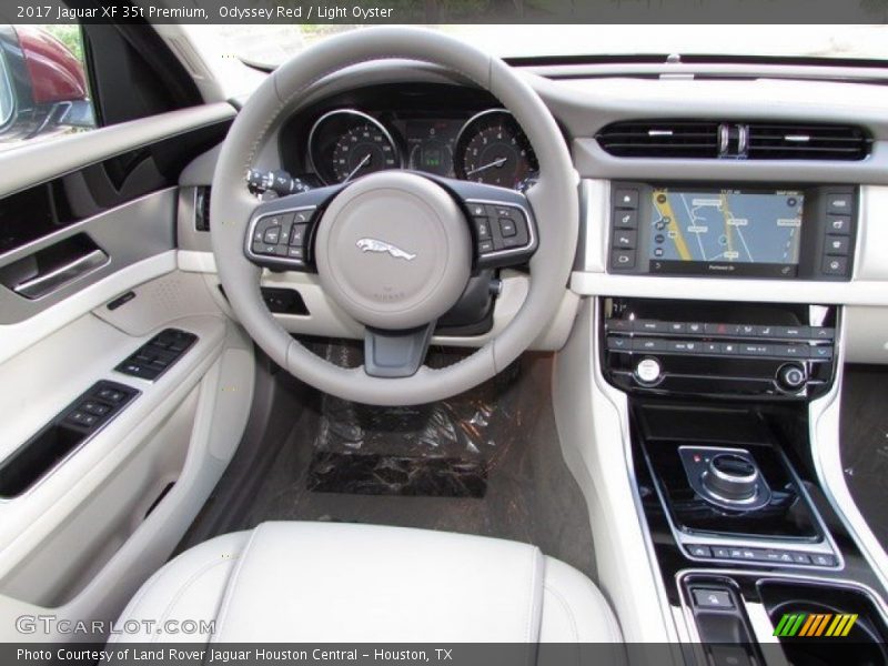 Odyssey Red / Light Oyster 2017 Jaguar XF 35t Premium