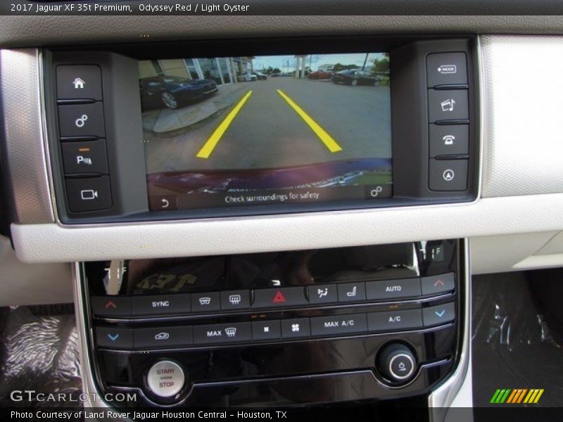 Odyssey Red / Light Oyster 2017 Jaguar XF 35t Premium