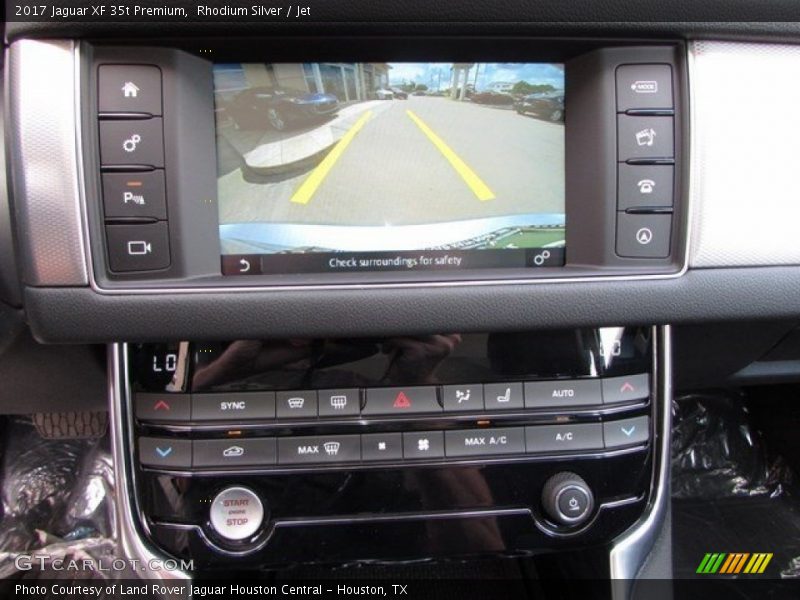 Rhodium Silver / Jet 2017 Jaguar XF 35t Premium