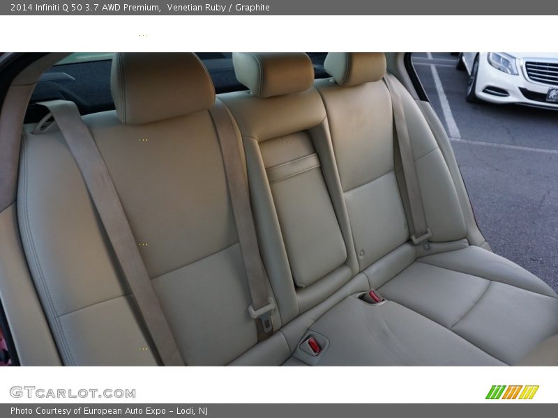 Venetian Ruby / Graphite 2014 Infiniti Q 50 3.7 AWD Premium