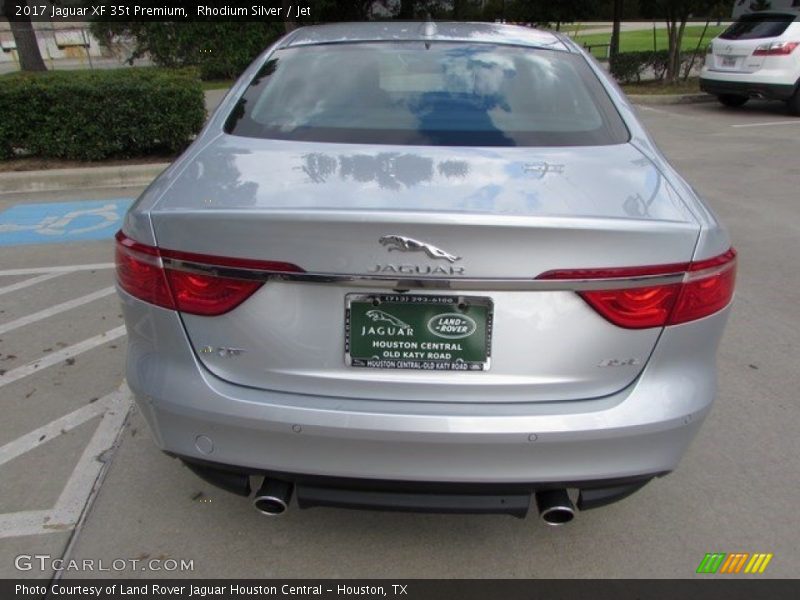 Rhodium Silver / Jet 2017 Jaguar XF 35t Premium