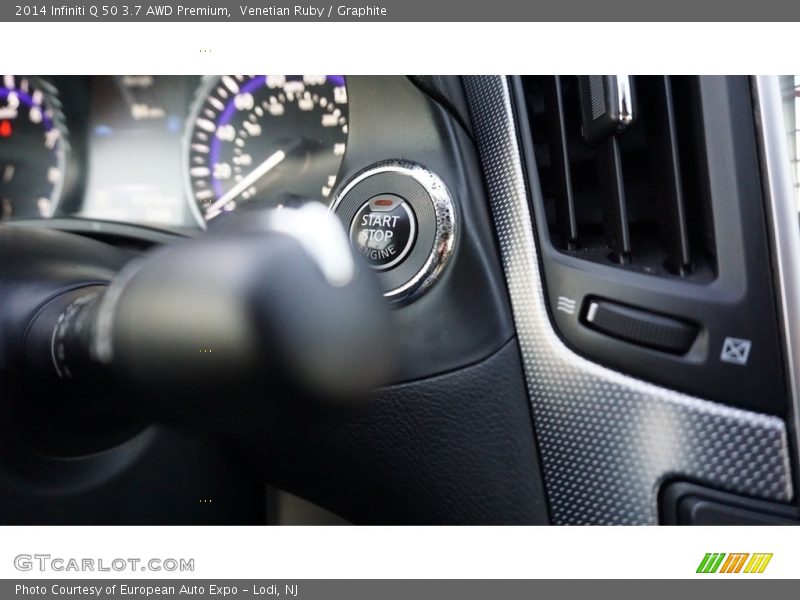 Venetian Ruby / Graphite 2014 Infiniti Q 50 3.7 AWD Premium