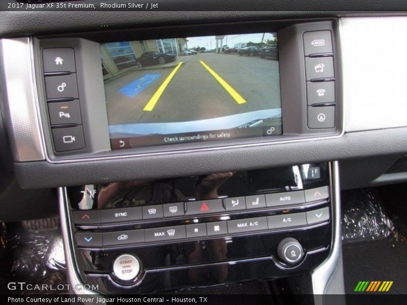 Rhodium Silver / Jet 2017 Jaguar XF 35t Premium